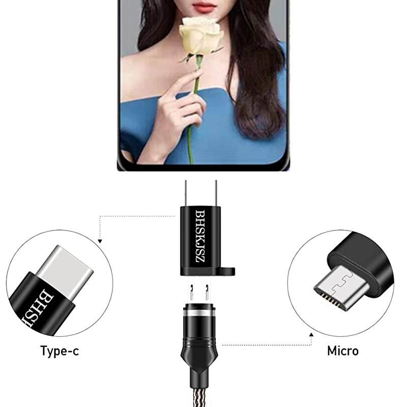 USB Type C Adapter,Micro USB to USB C Adapter,USB Type C to USB-A, USB C to USB 3.0 Adapter and more-5Pack Black