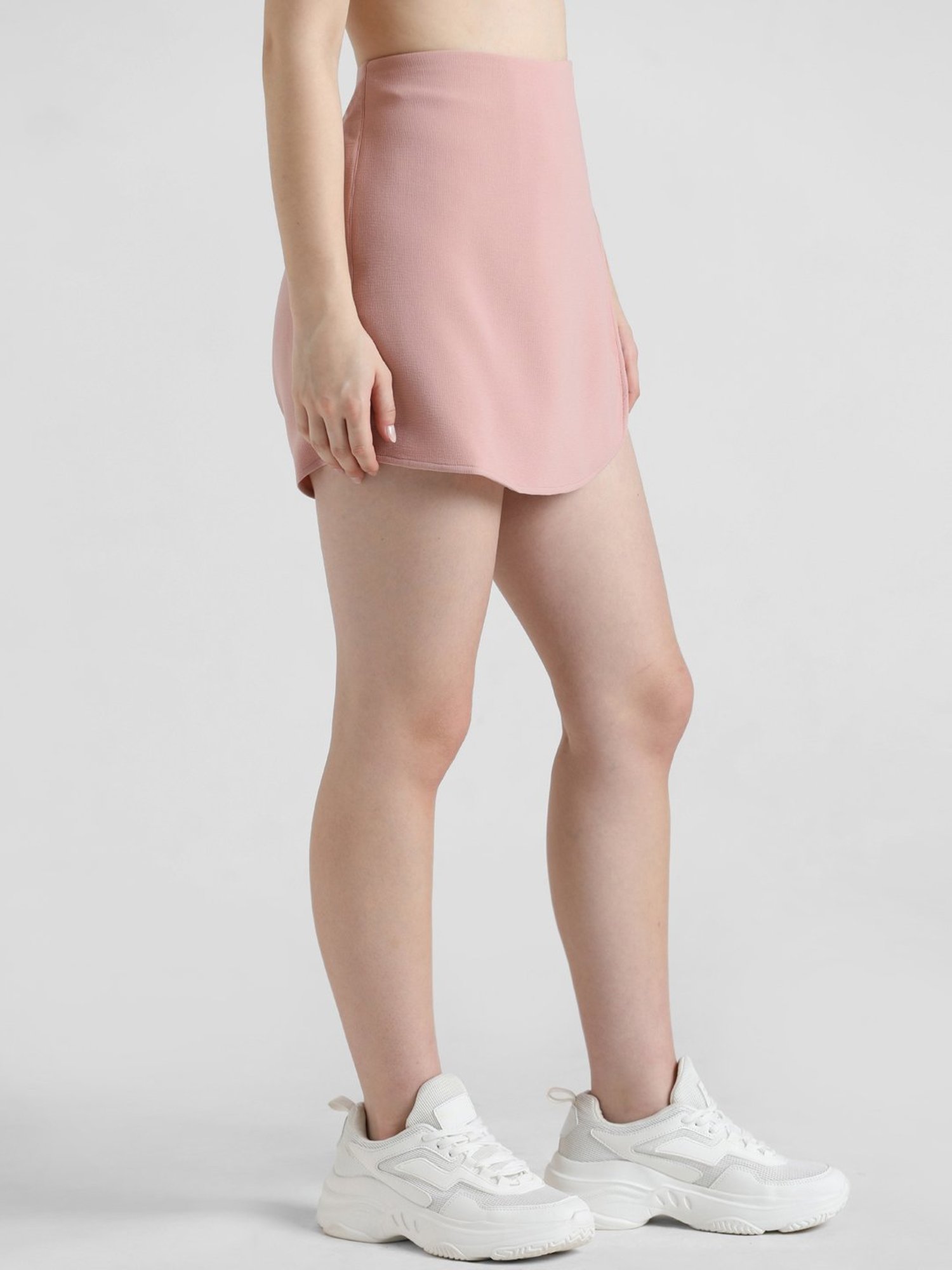 Only Peach Mini Skirt