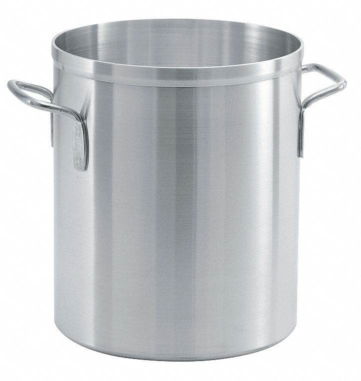 VOLLRATH 67512 Aluminum Stock Pot, 12 Qt