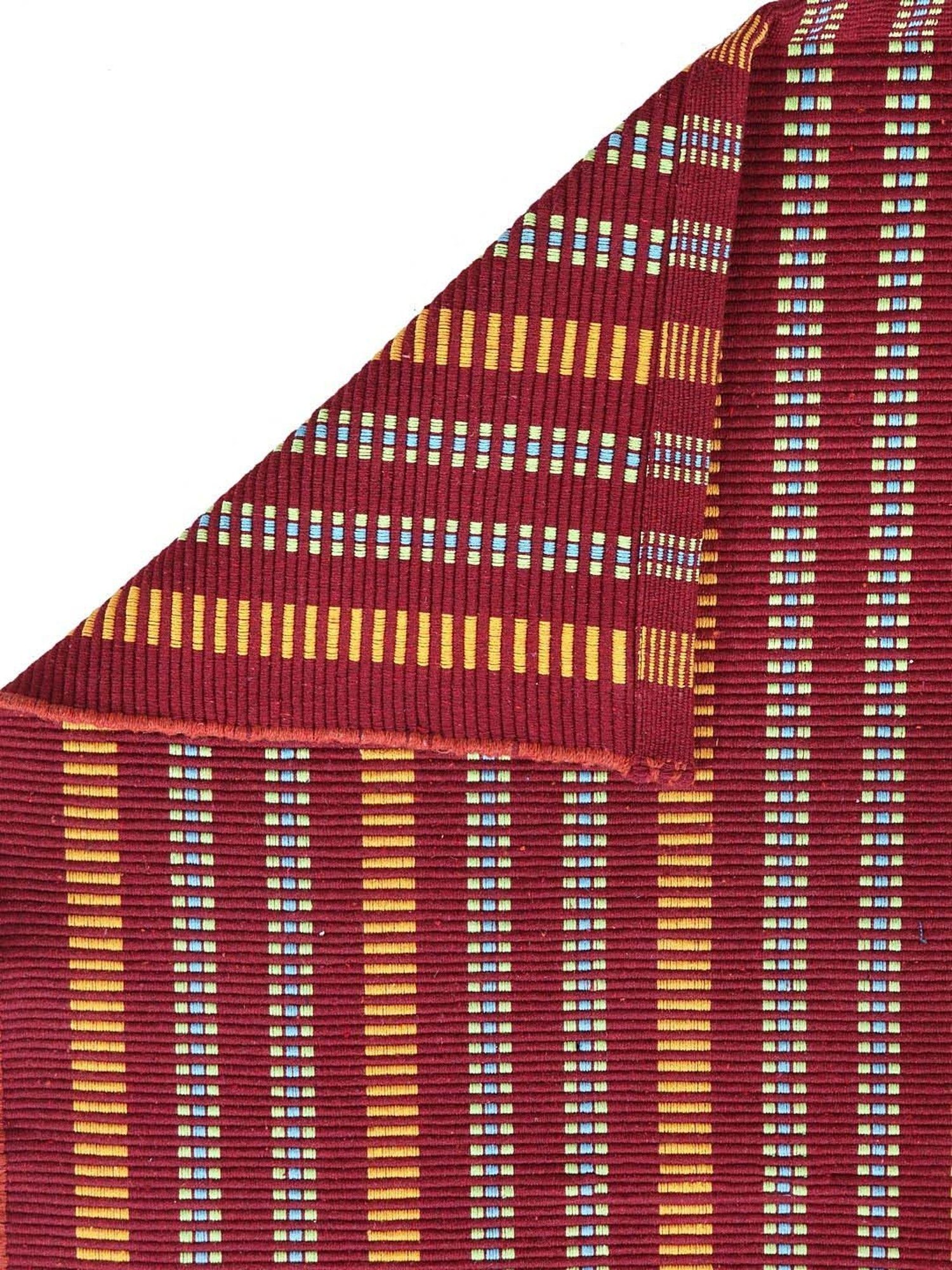 Klotthe Red Cotton 300 GSM Multipurpose Mats - Set of 2