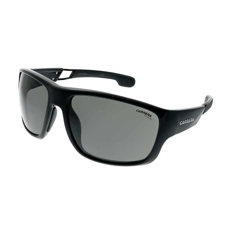 Carrera 4006/S 807 M9 Unisex Rectangle Polarized Sunglasses Black 63mm