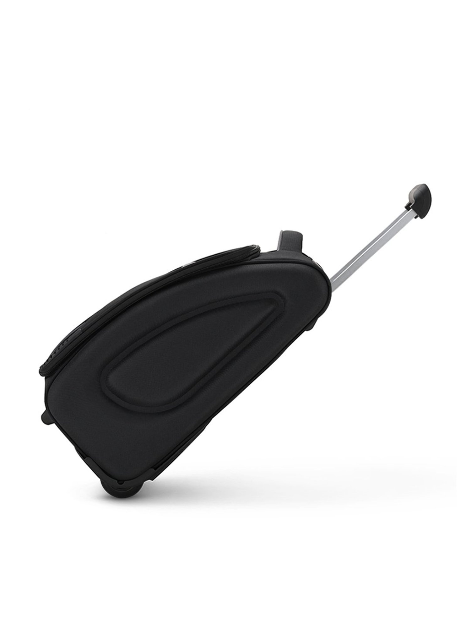 Harissons Black Soft Medium Overnighter Trolley Bag - 38 Ltrs