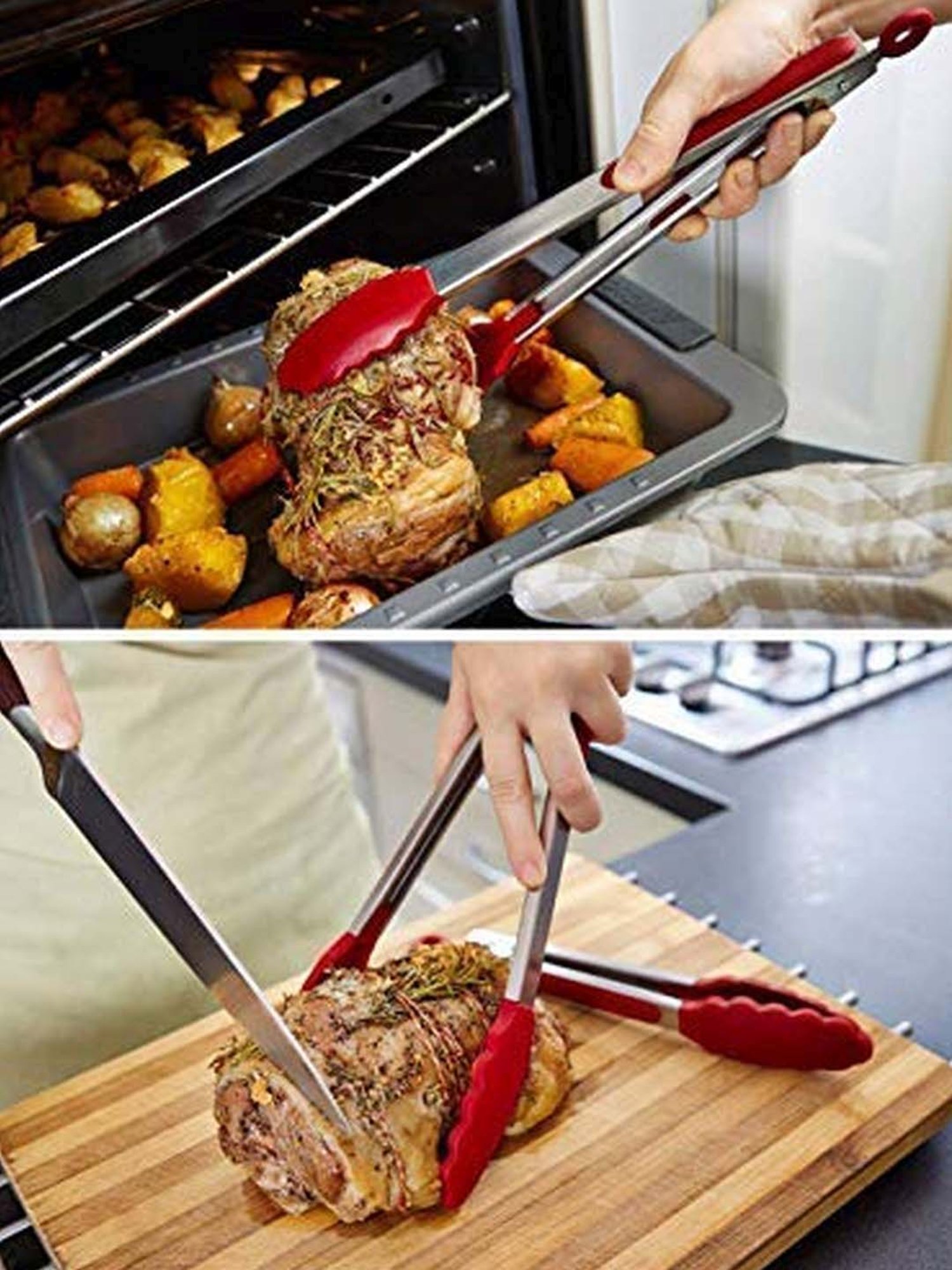 HAZEL Silver Stainless Steel Spatula with Beveled Edge