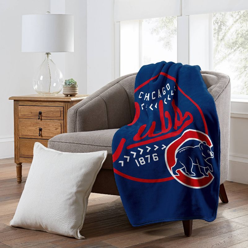 The Northwest Company Detroit Lions Fleece Throw , Blue