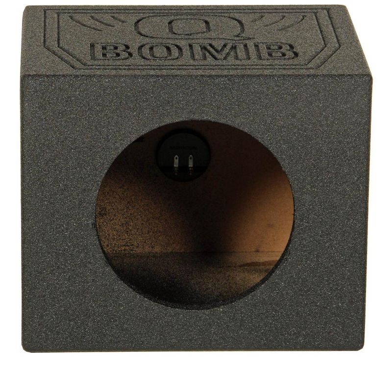 Q-POWER QBOMB 10" Sealed Car Subwoofer Sub Box Enclosure | QBOMB10S Single