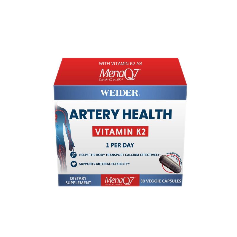 Weider Artery Health Dietary Supplement Capsules - 30ct