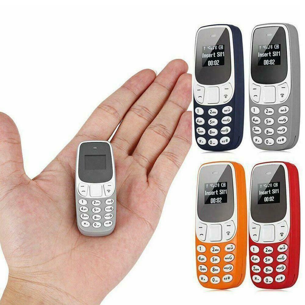 Pocket Mobile Phone High Quality L8STAR BM10 Tiny Mini Mobile Cell Phone Keypad GSM Dual SIM Bluetooth