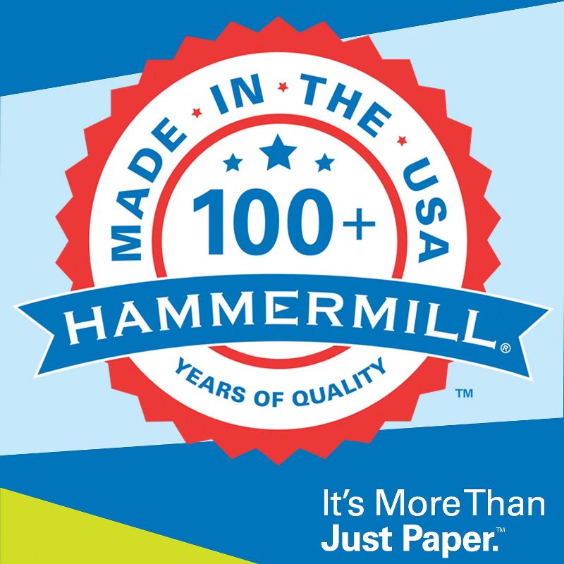 Hammermill Premium Multipurpose Paper 20-lb. 8-1/2 x 11 White 5000/Carton 106310