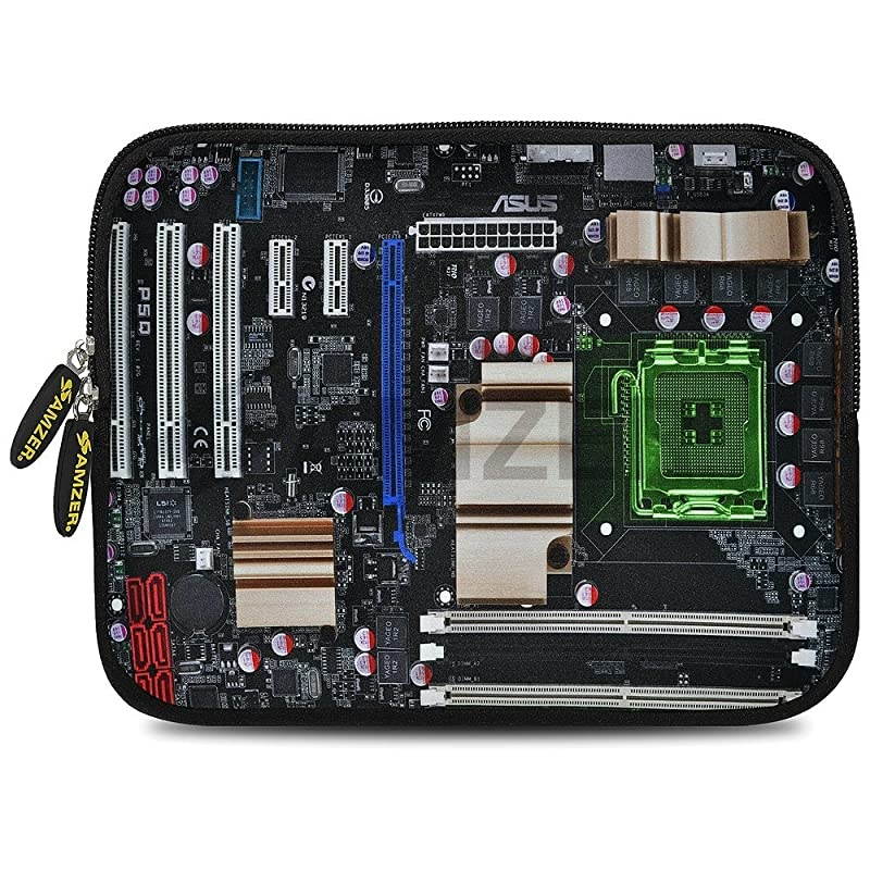 79105 Inches Designer Neoprene Sleeve Case for iPadTableteReader and Notebooks Hi Tech Brain AMZ5237105