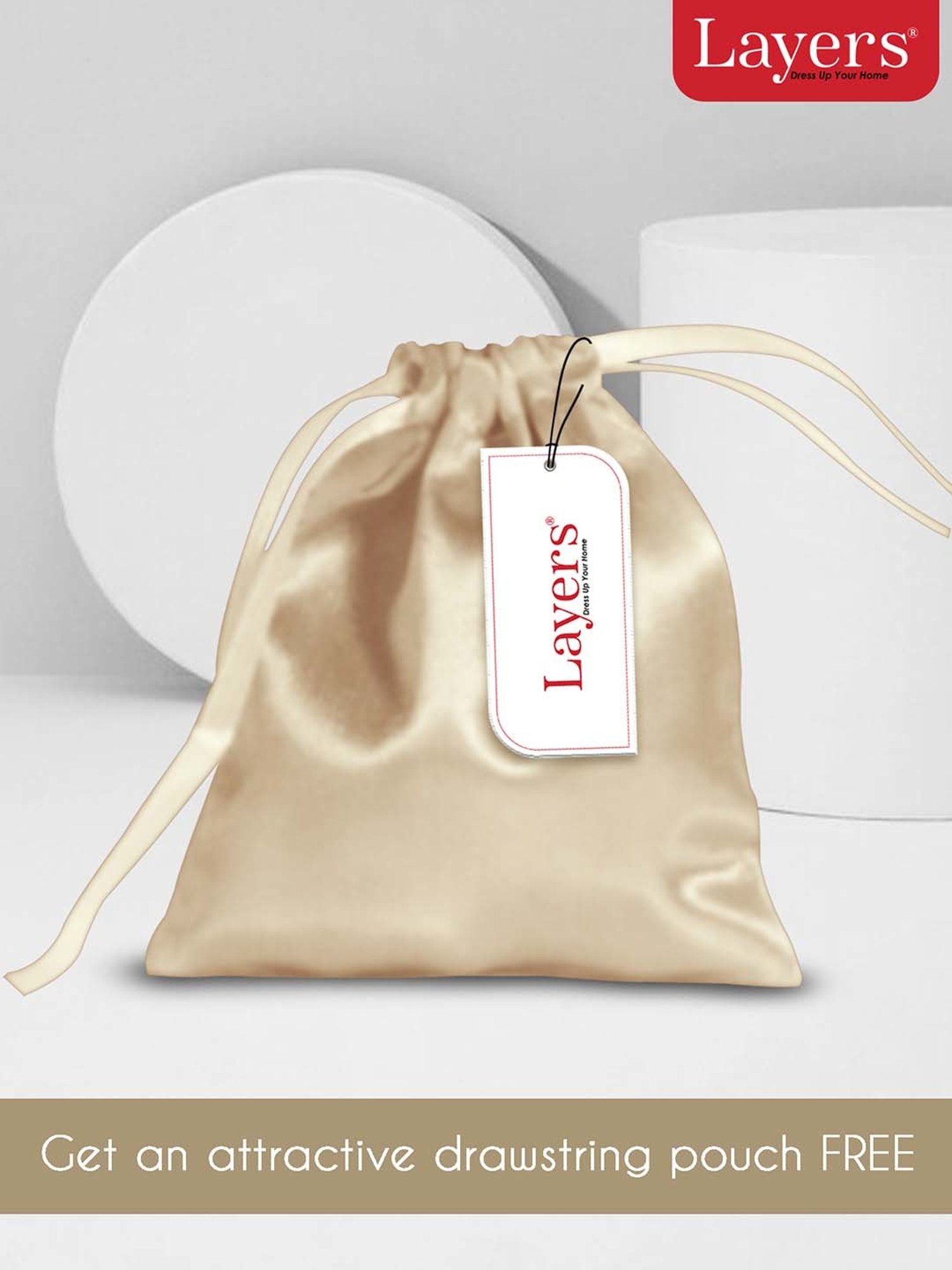 HOSTA HOMES Ultrasonic Abstract Brown 280 TC Polyvelvet Pillow Cover