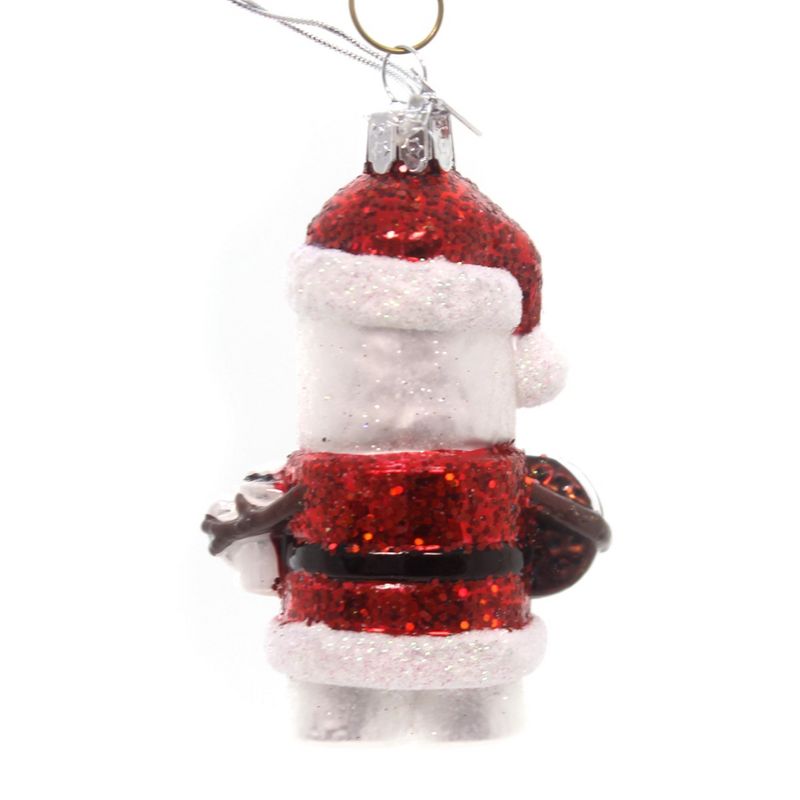 Noble Gems Marshmallow Santa Ornameent Cocoa  -  Tree Ornaments