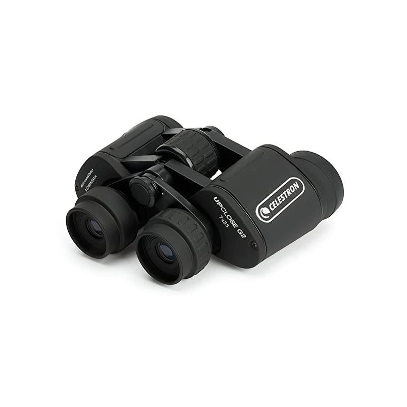 UpClose G2 7x35 Porro Binoculars with MultiCoated BK7 Prism Glass WaterResistant Binoculars with Rubber Armored and NonSlip Ergonomic Body for Sporting Events