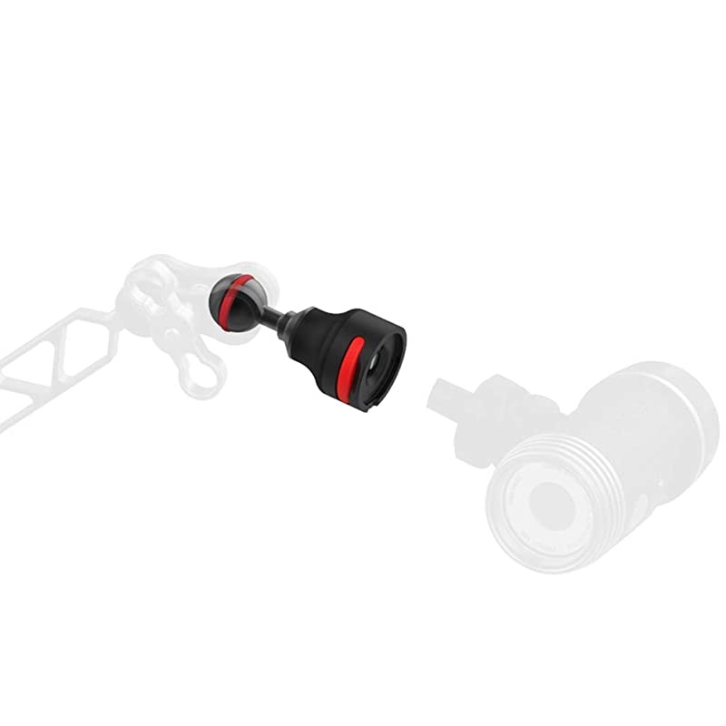 FlexConnect Sea Dragon Ball Joint Adapter Compatible with Sea Dragon Underwater Lights Flashes amp  Cameras SL995
