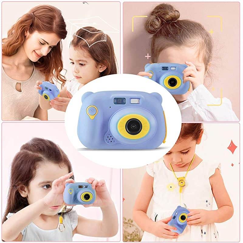 Memory Card Include] Kids Camera, Kids Digital Camera 12 Megapixel WiFi Kids Digital Camera for 2020 for Kids (Blue)
