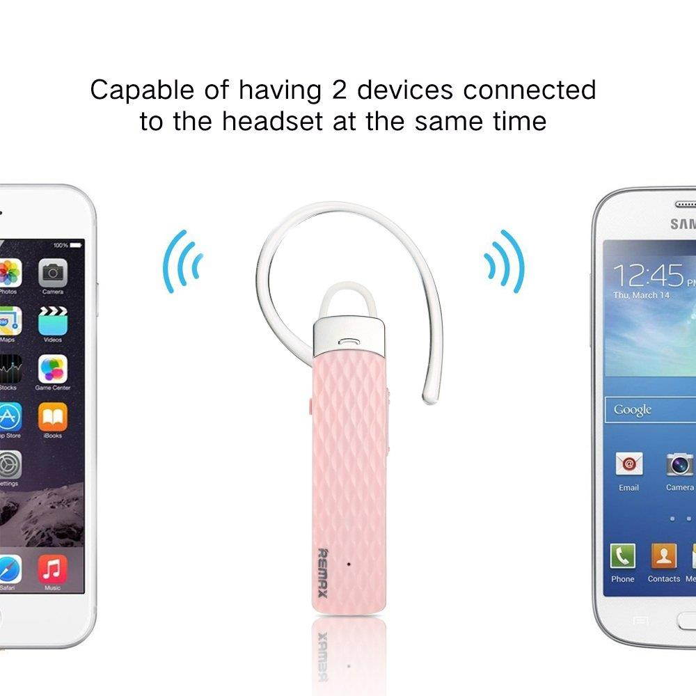 Bluetooth Earpiece Sports In-Ear RB-T9 - Pink