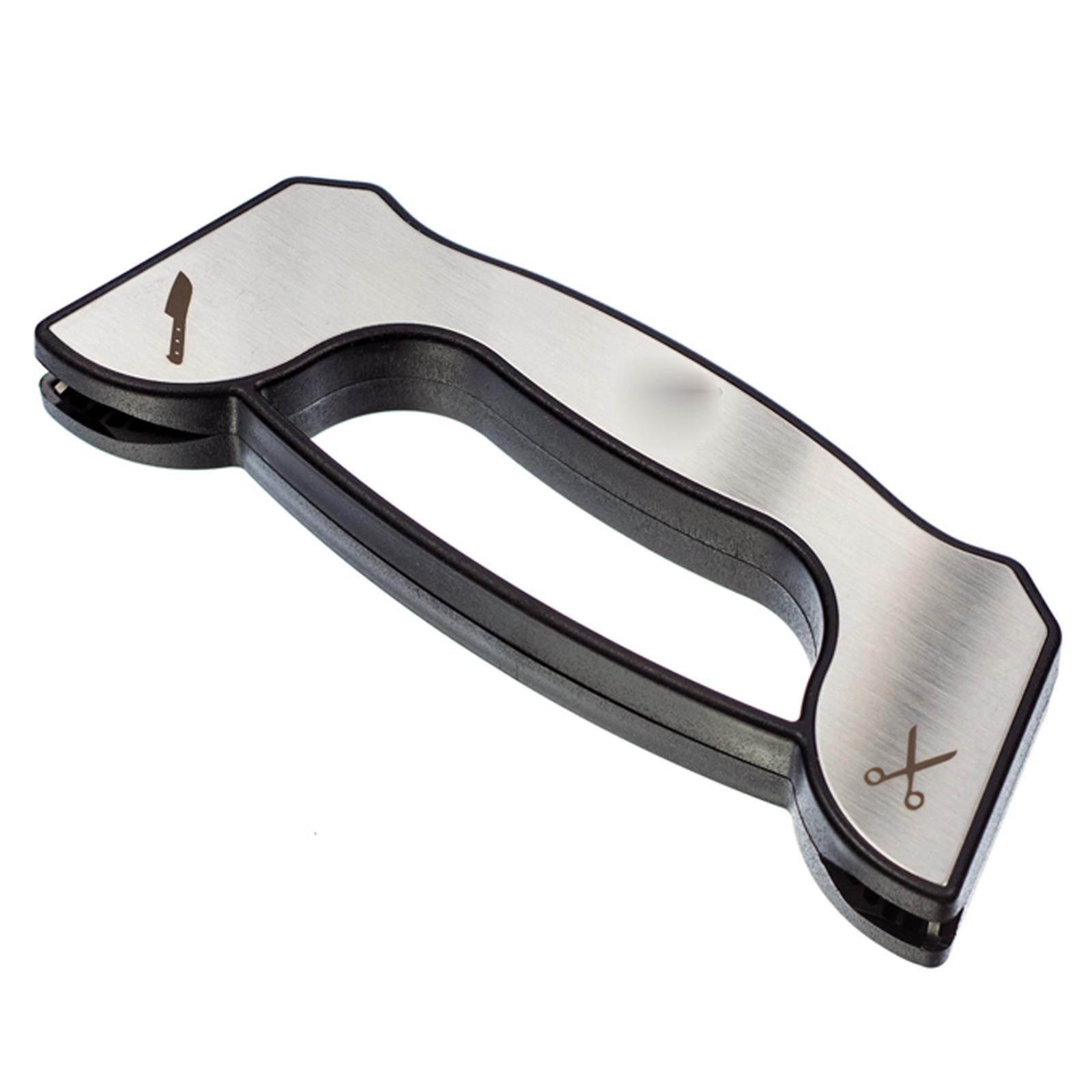 ASR Outdoor 2 in 1 Dual End Tungsten Carbide Knife and Scissor Sharpener