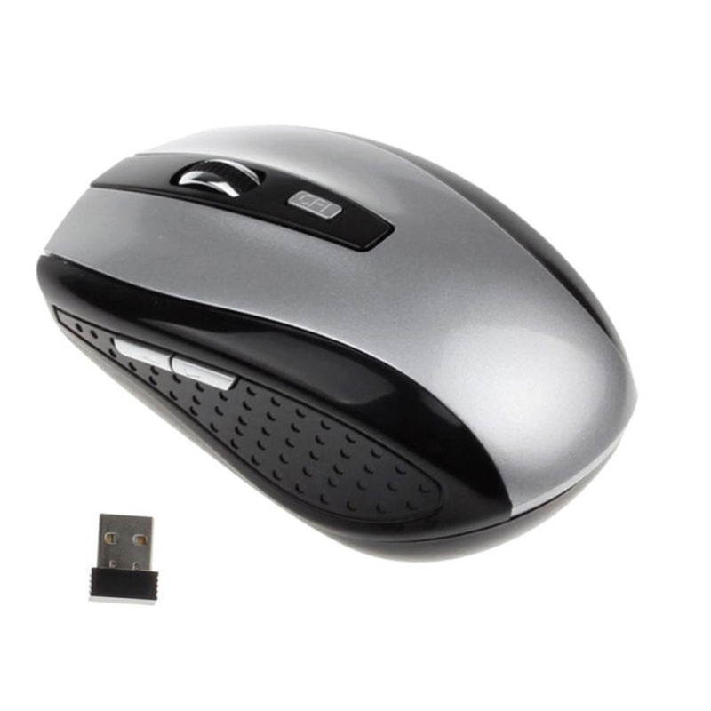 Wireless Gaming Mouse 1200DPI 2.4GHz Optical USB Receiver Mice for PC Laptop