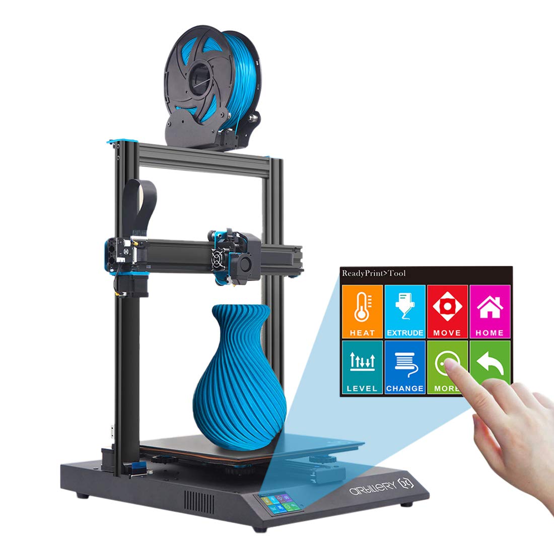 Artillery Genius 3D Printer High-Precision Dual Z-Axis TFT Screen Filament Runout Sensor & Power Failure Recovery