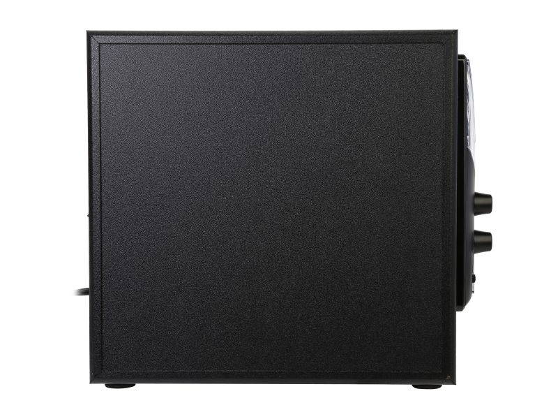 GOgroove BassPULSE Computer Speaker System with Blue LED Glow Lights & Powered Subwoofer - Works with PC, Apple MAC, ASUS, Acer, Alienware, CybertronPC, Dell, HP & More Computers