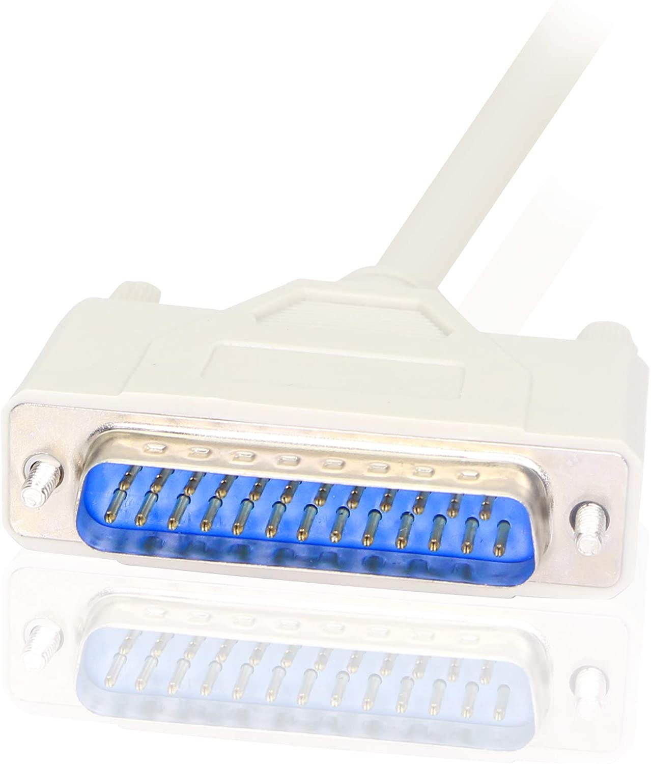 8.9 Feet DB25 Pin to CN36 Hole Parallel Printer Cable, YOUCHENG, for Connect Computers, Printers