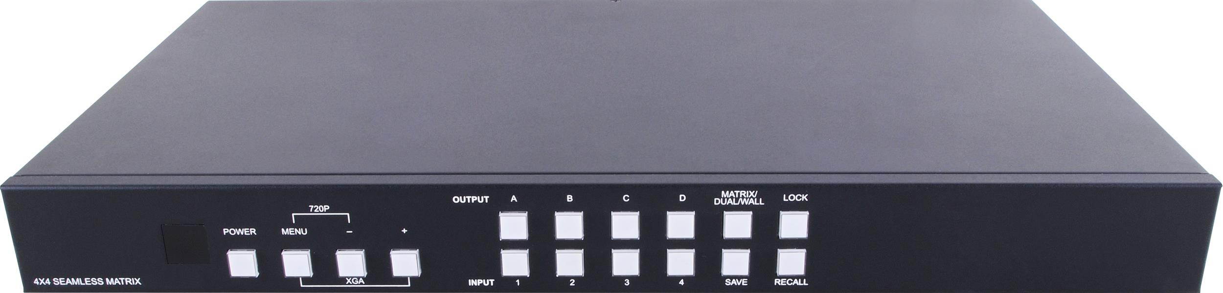 A-Neuvideo ANI-QUAD 4x4 HDMI VIDEO WALL PROCESSOR & MATRIX SWITCH