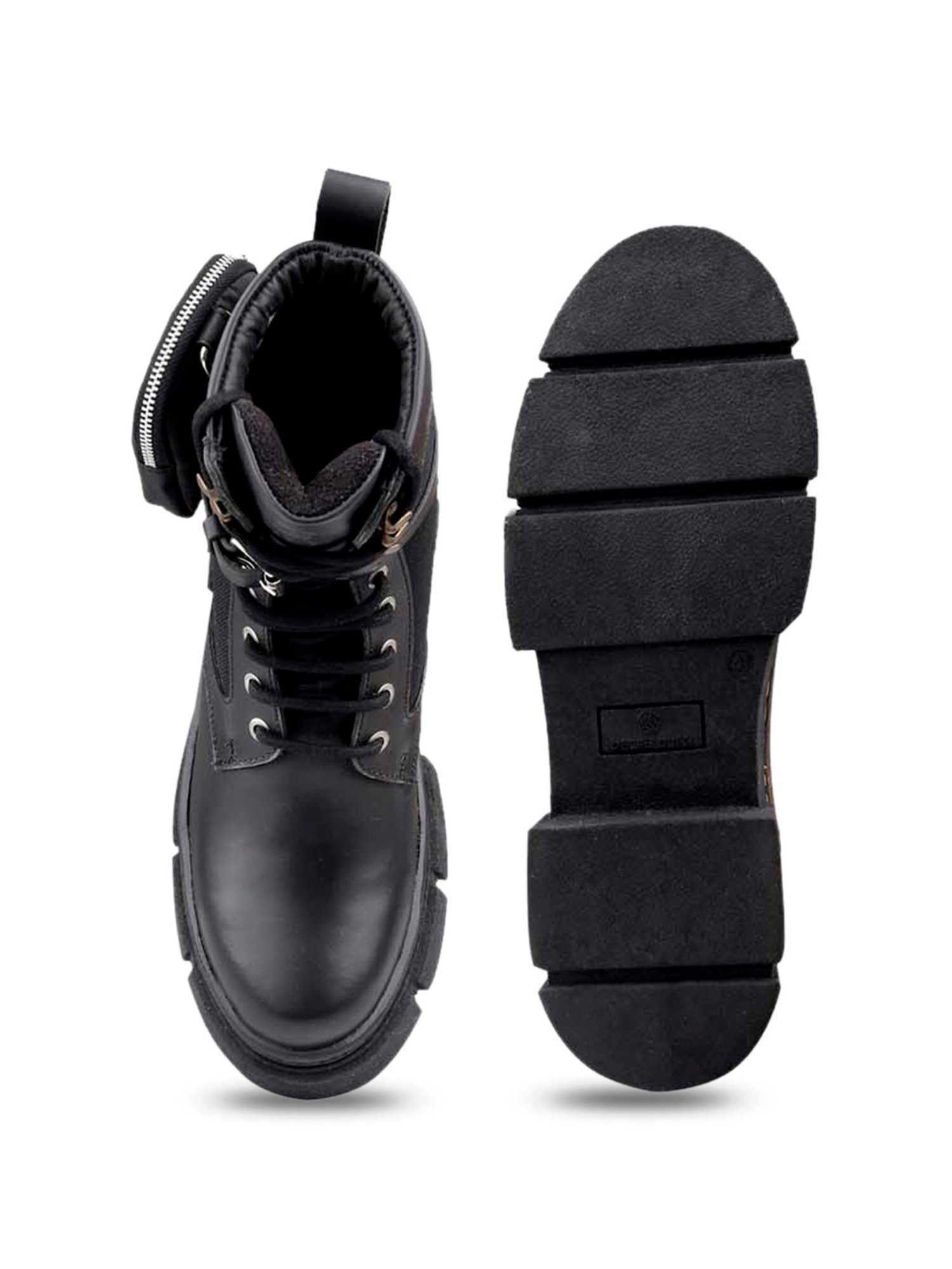 Bacca Bucci Men's ASSASSIN Black Derby Boots