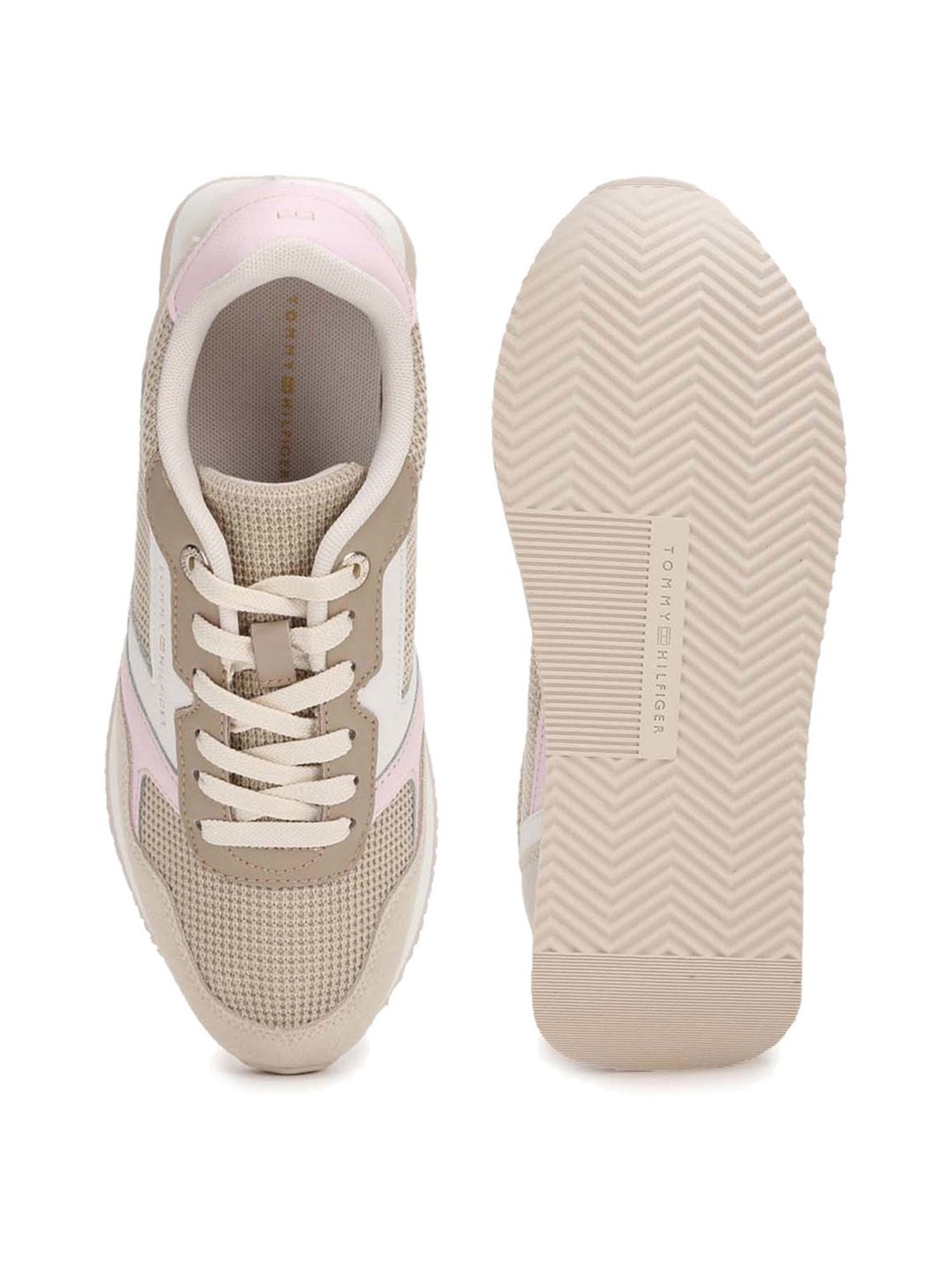 Tommy Hilfiger Women's Khaki Casual Sneakers