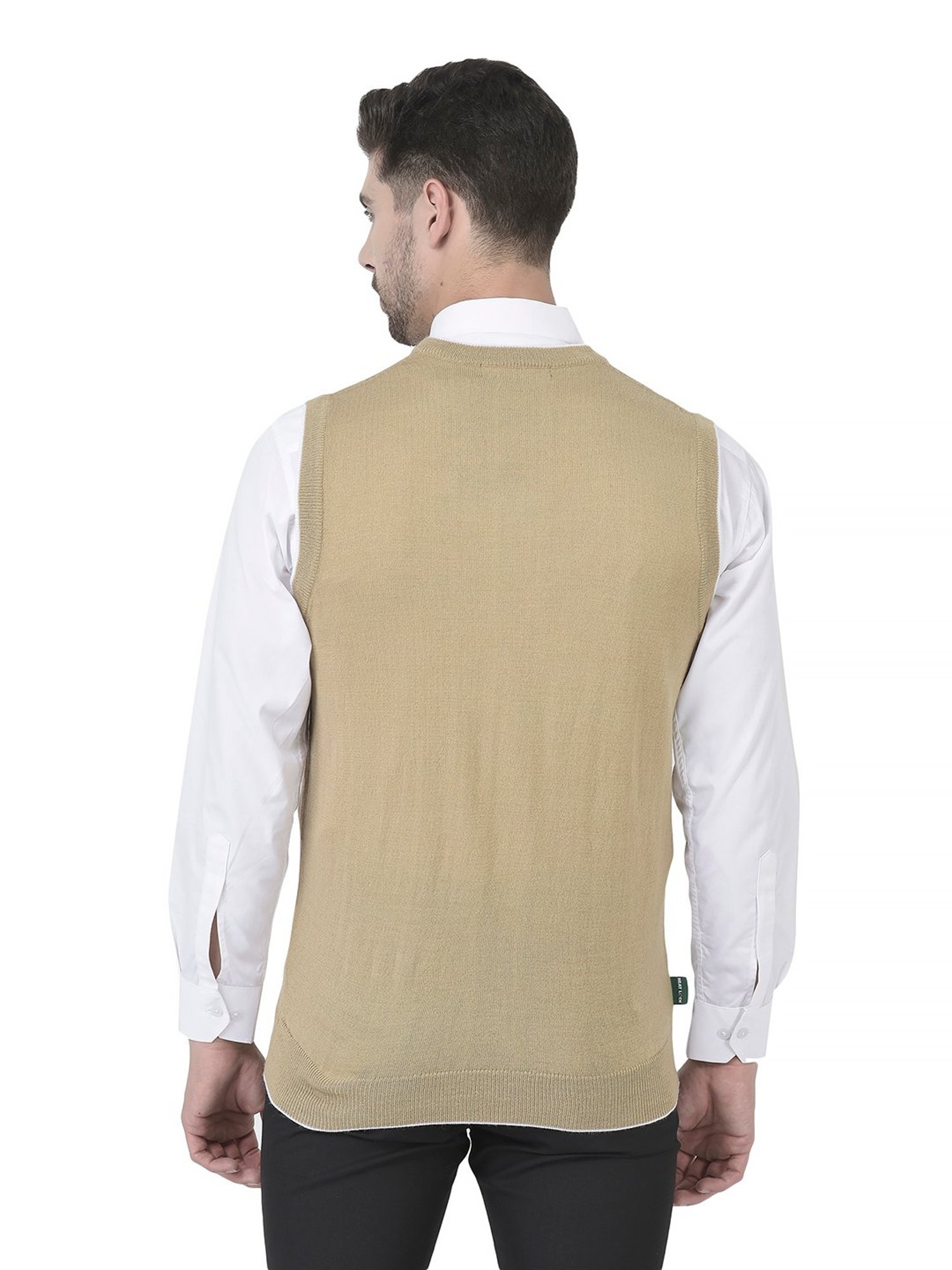 Woodland Khaki Regular Fit Sweater