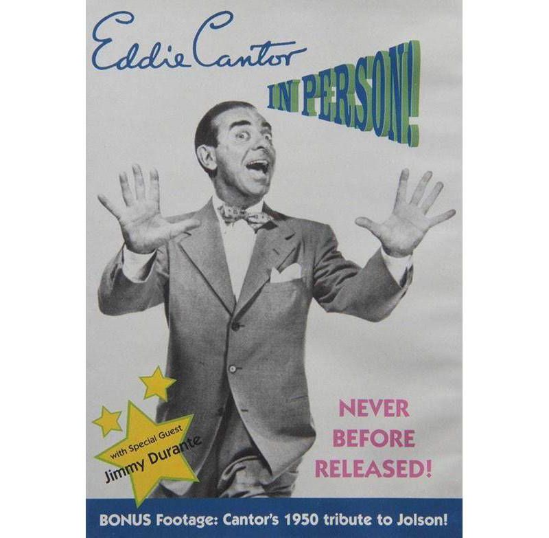 Eddie Cantor: In Person! (DVD)(2019)