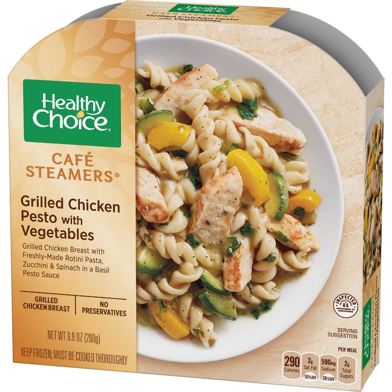 Healthy Choice Café Steamers Frozen Chicken Pesto Classico - 10.6oz