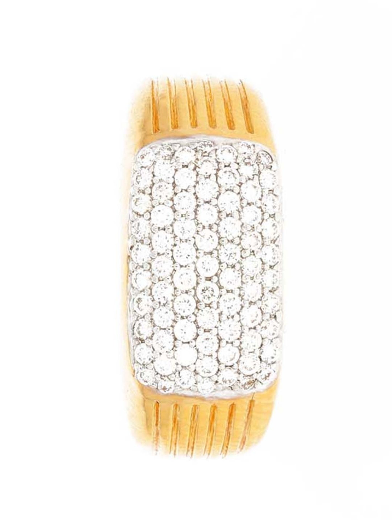 Waman Hari Pethe Jewellers 18k Gold & Diamond Ring for Men