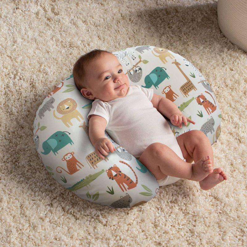 Boppy Original Feeding and Infant Support Pillow - Floral Stripes