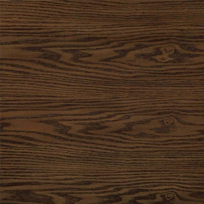 3pc Hugo Counter Height Dining Set with Wood Top Dark Mahogany - Dorel Living