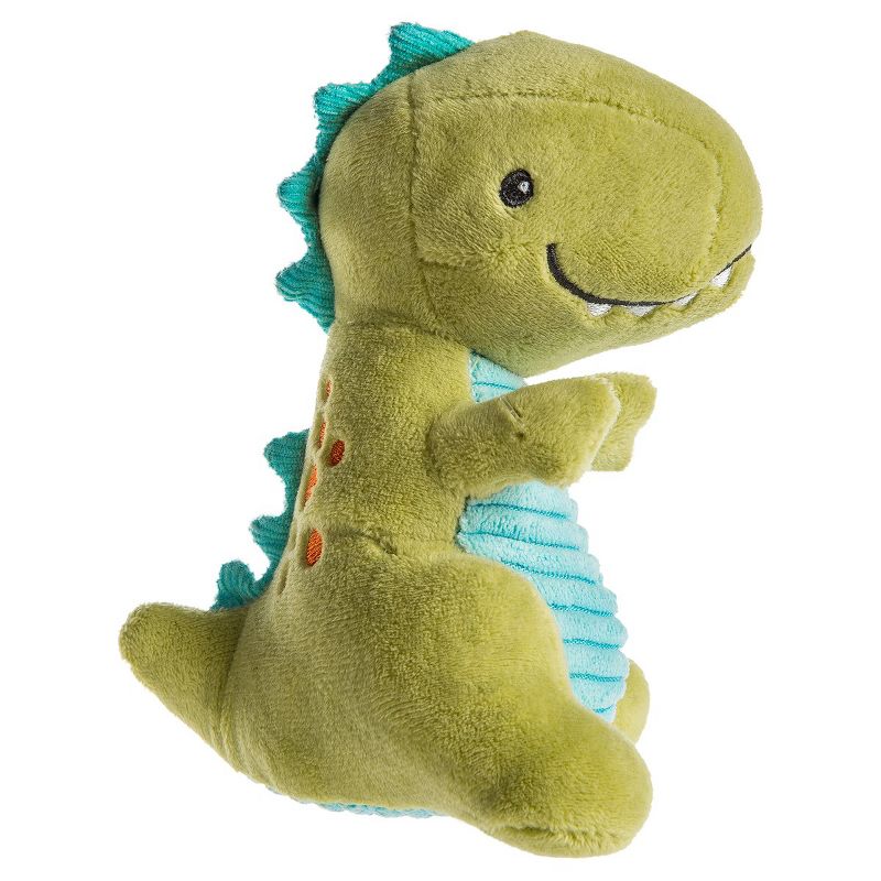 Mary Meyer Pebblesaurus Taggie Set - Pebblesaurus Blanket & Soft Baby Rattle