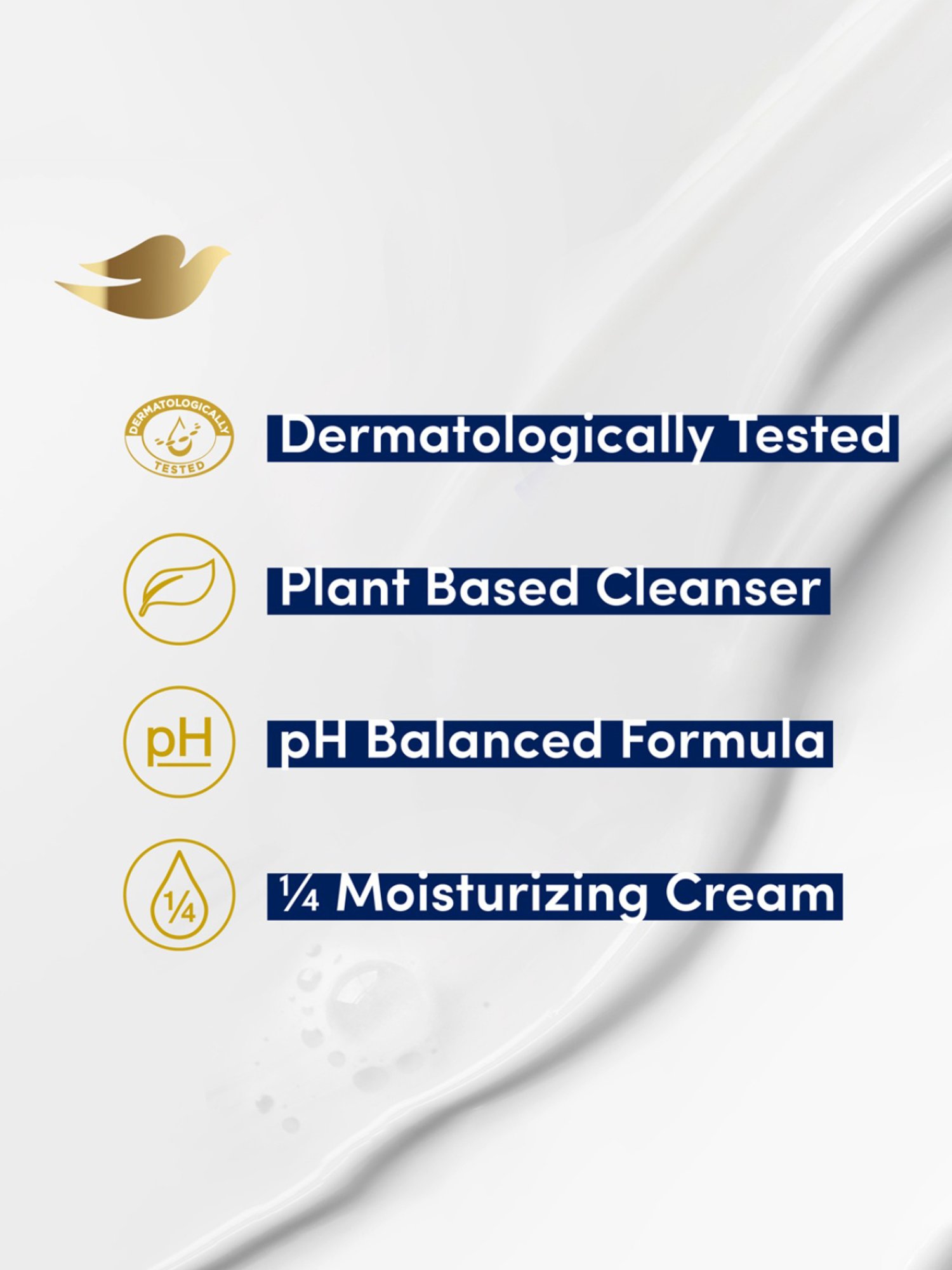 Dove Cream Beauty Bathing Bar - Pack of 8