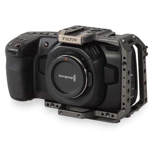 Tilta Half Camera Cage for BMPCC 4K, Gray #TA-T01-HCC-G