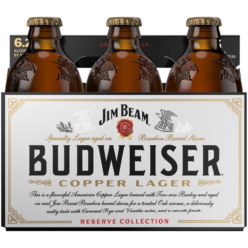 Budweiser Copper Lager Reserve Collection Beer - 6pk/12 fl oz Bottles