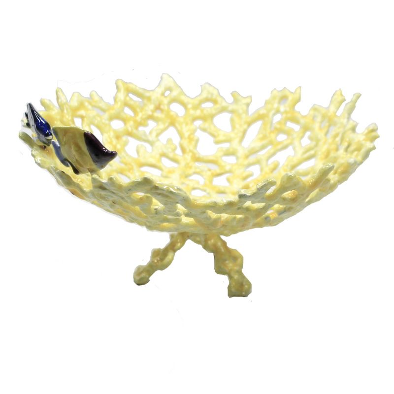 Home Decor 3.0" Coral Fish Bowl Dish Aquatic  -  Decorative Figurines