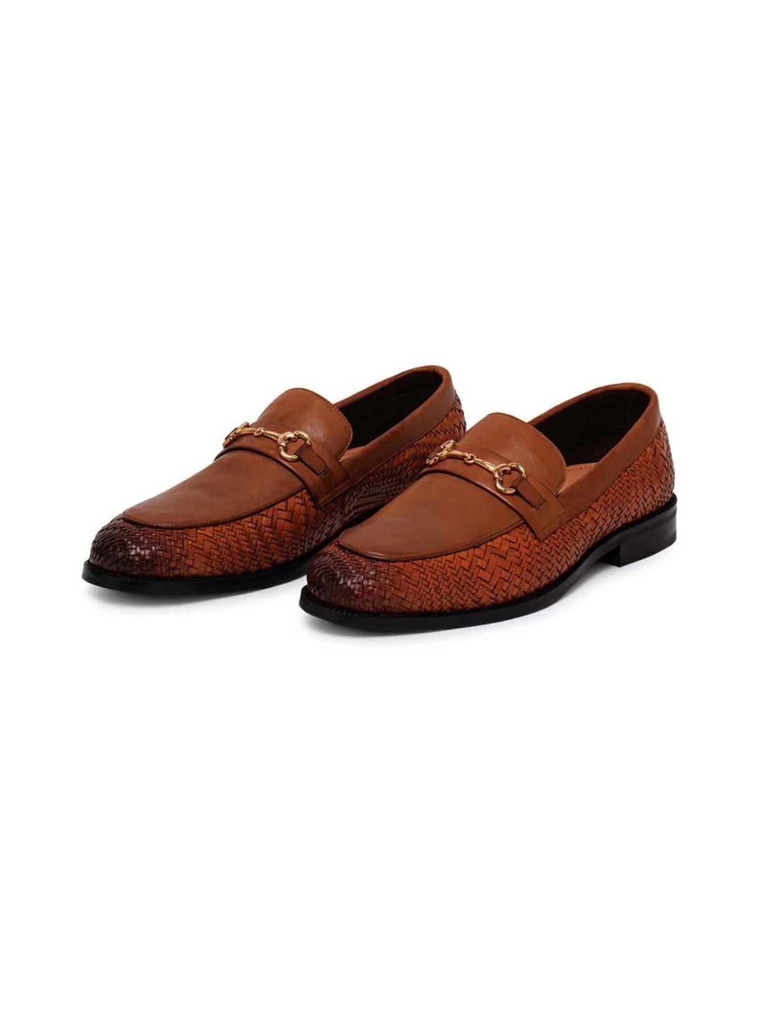 Ezok Men's Tan Casual Loafers