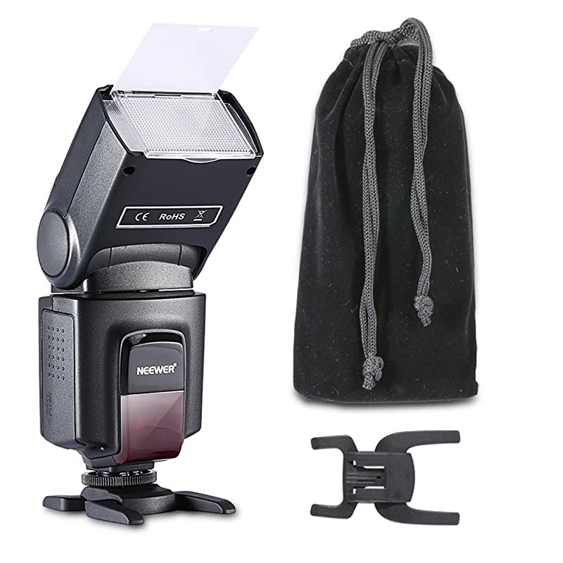 TT560 Flash Speedlite for Canon Nikon Panasonic Olympus Pentax and Other DSLR Cameras,Digital Cameras with Standard Hot Shoe