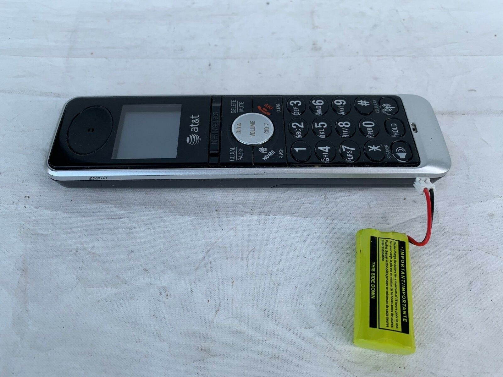 AT&T TL90078 Handset Bluetooth only Dect 6.0 For TL92278 TL92378 TL92328