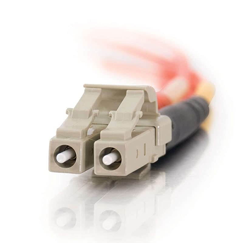 33111 OM1 Fiber Optic Cable LCLC 625125 Duplex Multimode PVC Fiber Cable Orange 23 Feet 7 Meters