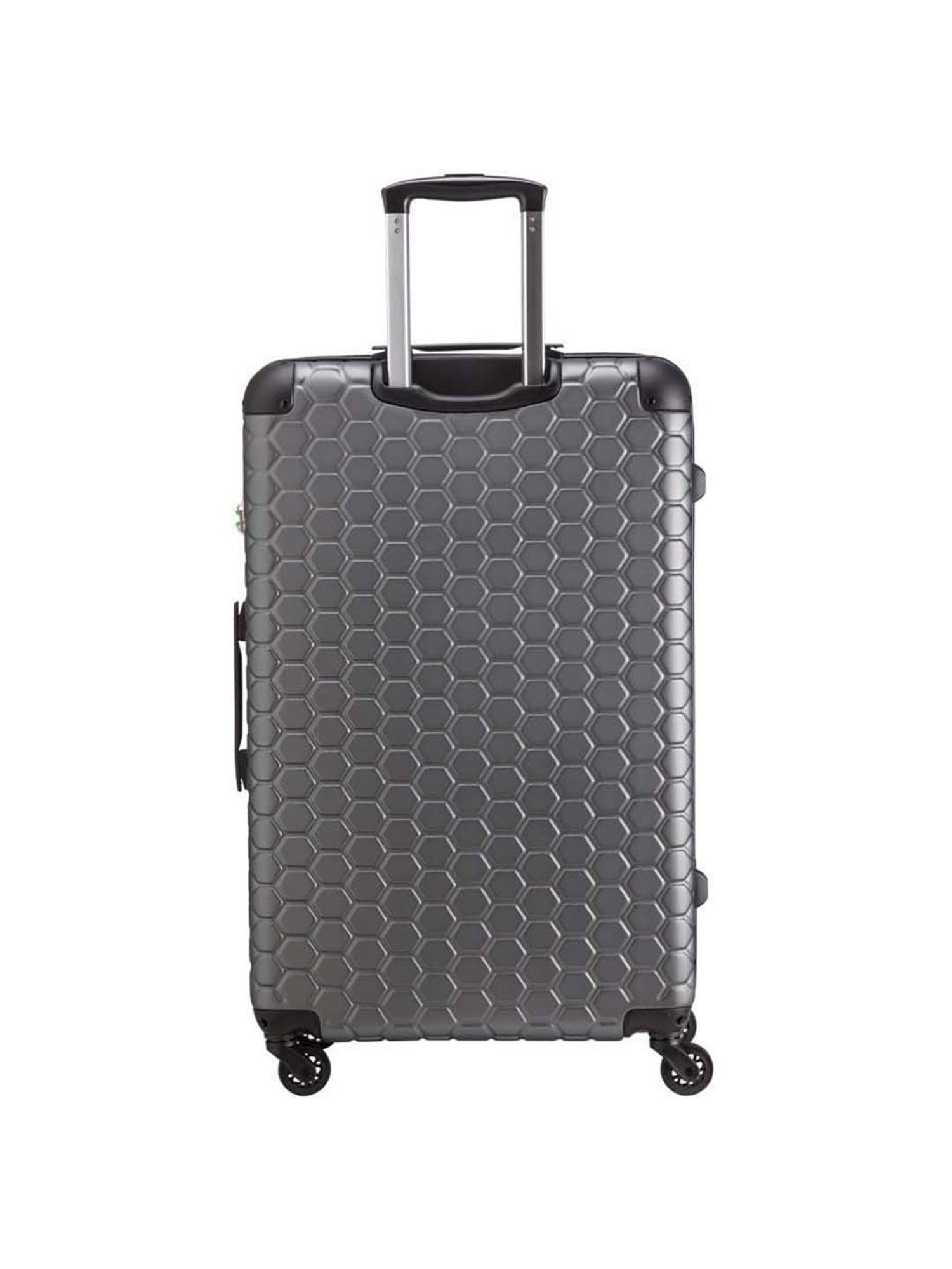 CARPISA 4 Wheel Grey Large Hard Cabin Trolley - 47 cm