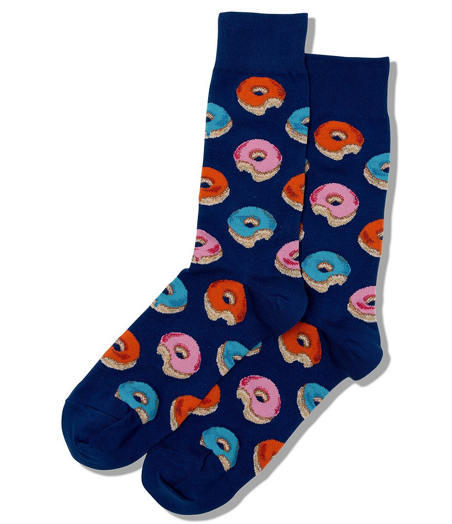Hot Sox Donut Crew Socks