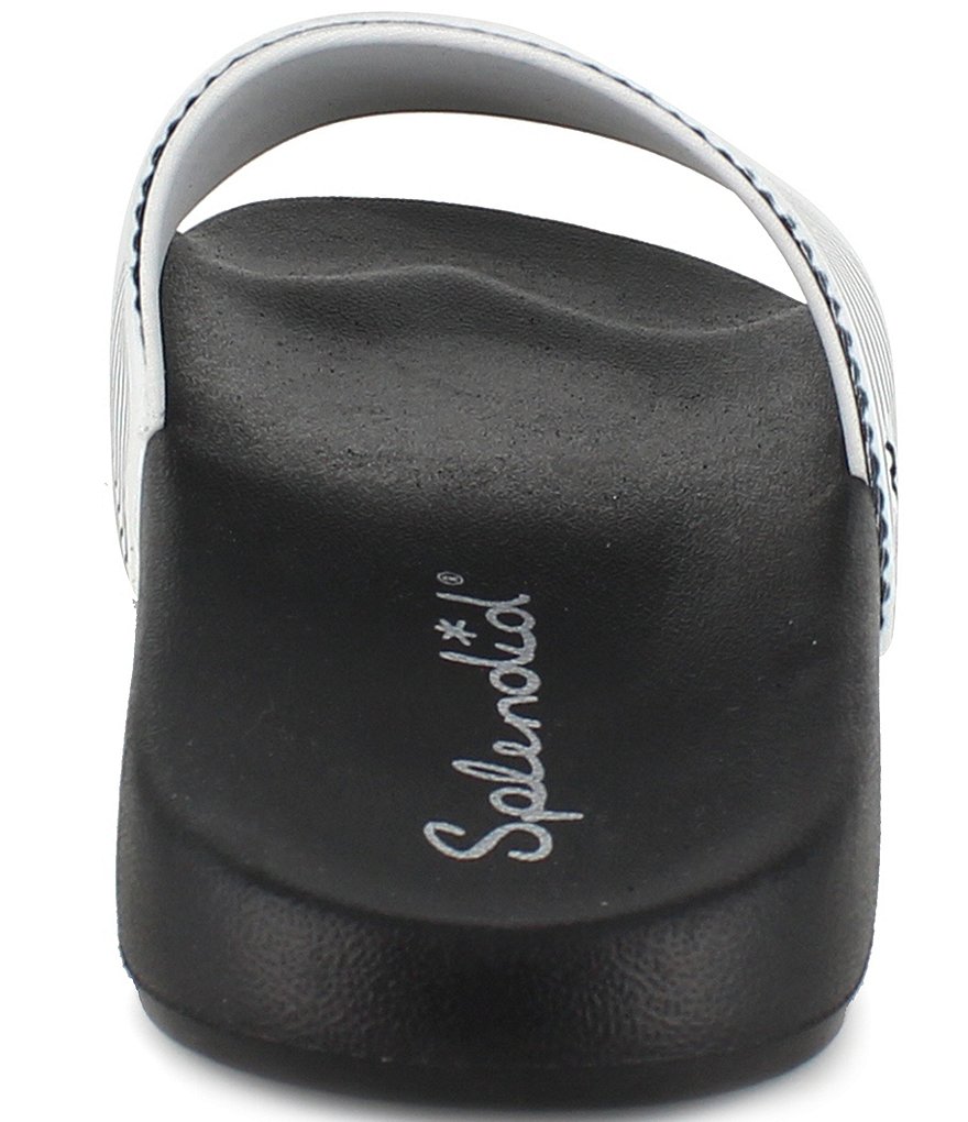 Splendid Ursa Stripe Print Pool Slides