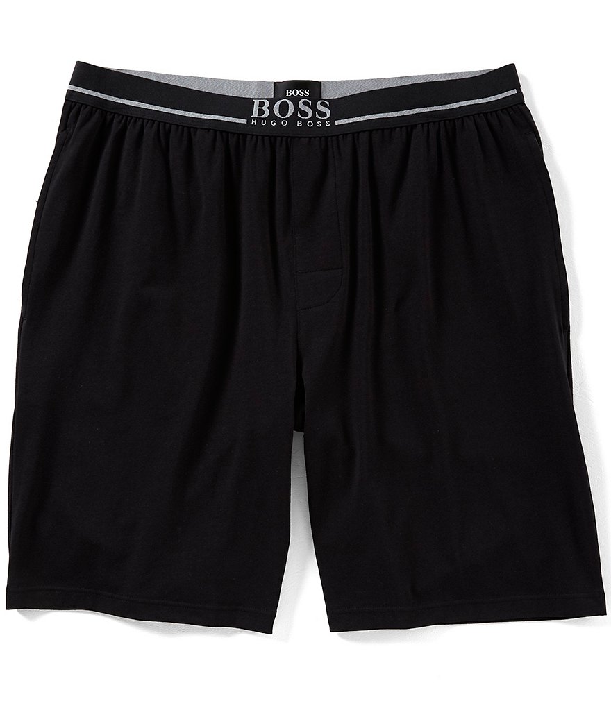 Hugo Boss Solid Pajama Shorts