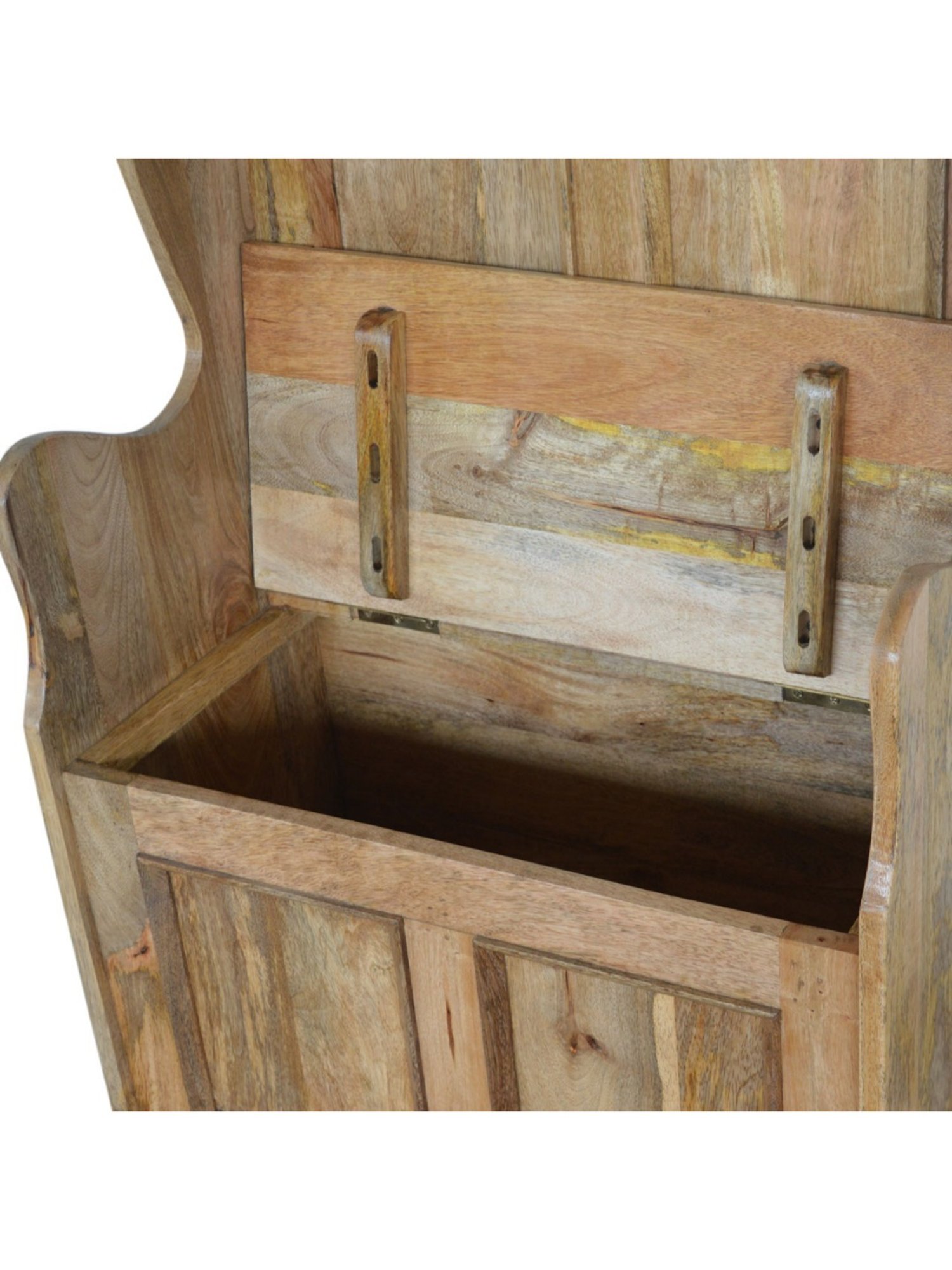 Chumbak Jodhpur Sailor Solid Blue Sheesham Wood Bench