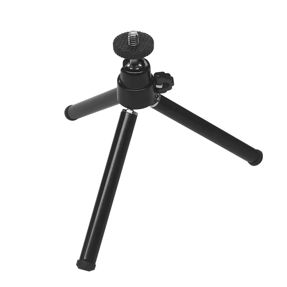 Portable Mini Webcam Tripod for Smartphone Lightweight Flexible Web Camera Desktop Support Stand Phone Holder Table Stand