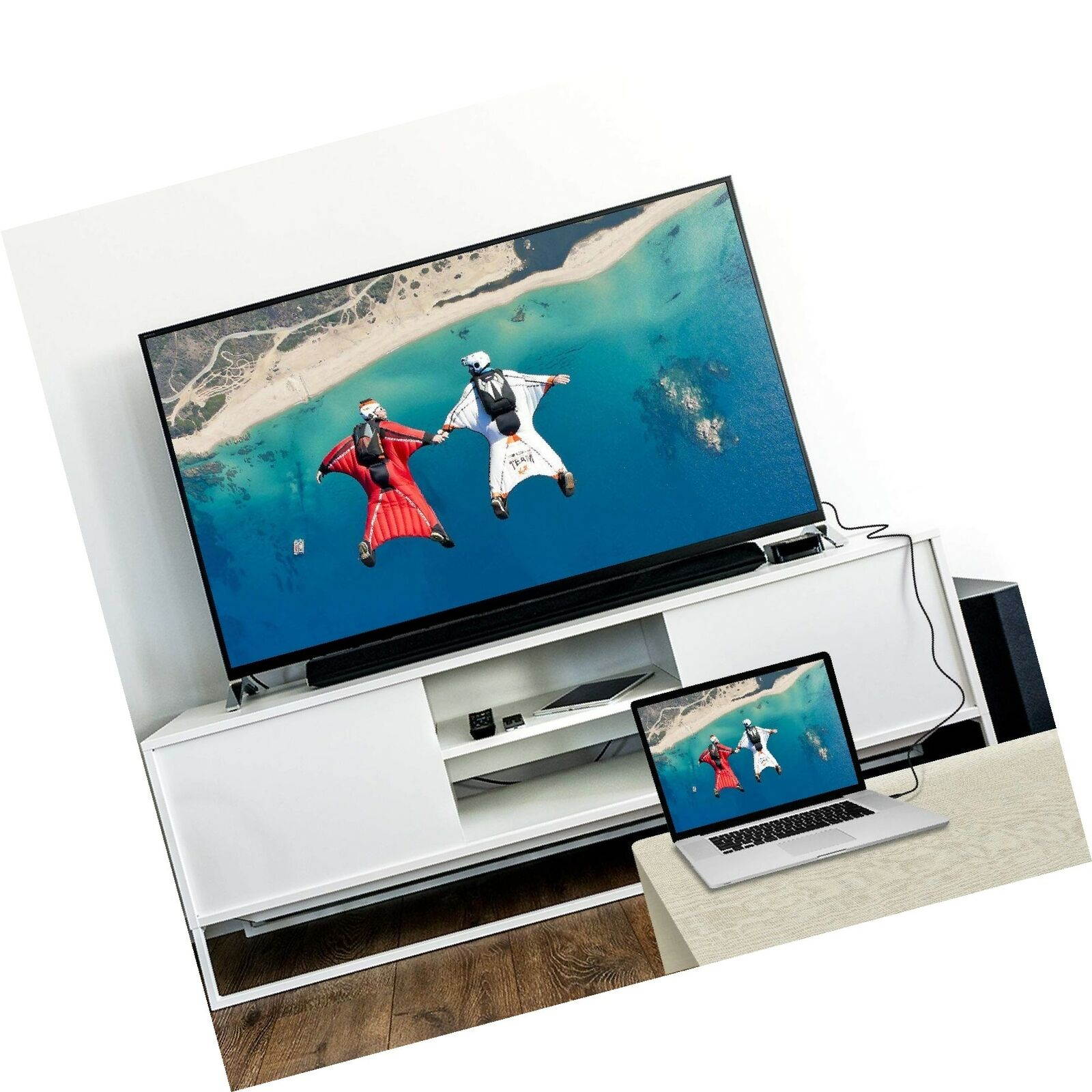 Rankie Mini HDMI to HDMI Cable, High Speed Supports Ethernet 3D and Audio Ret...