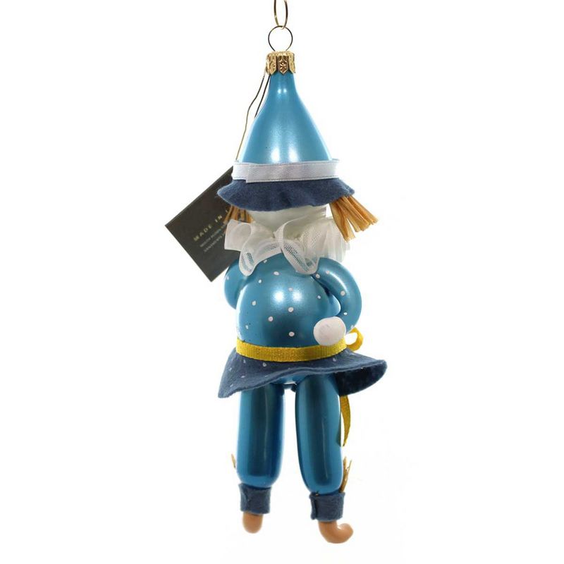 Italian Ornaments 7.25" Scarecrow Figure Ornament Wizard Of Oz  -  Tree Ornaments